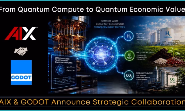 From Quantum Compute to Quantum Economic Value: AIX Global and GODOT Announce Strategic Collaboration