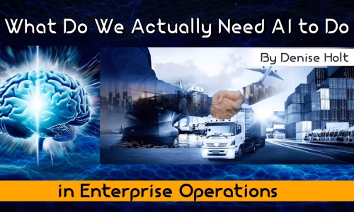 What Do We Actually Need AI to Do in Enterprise Operations?